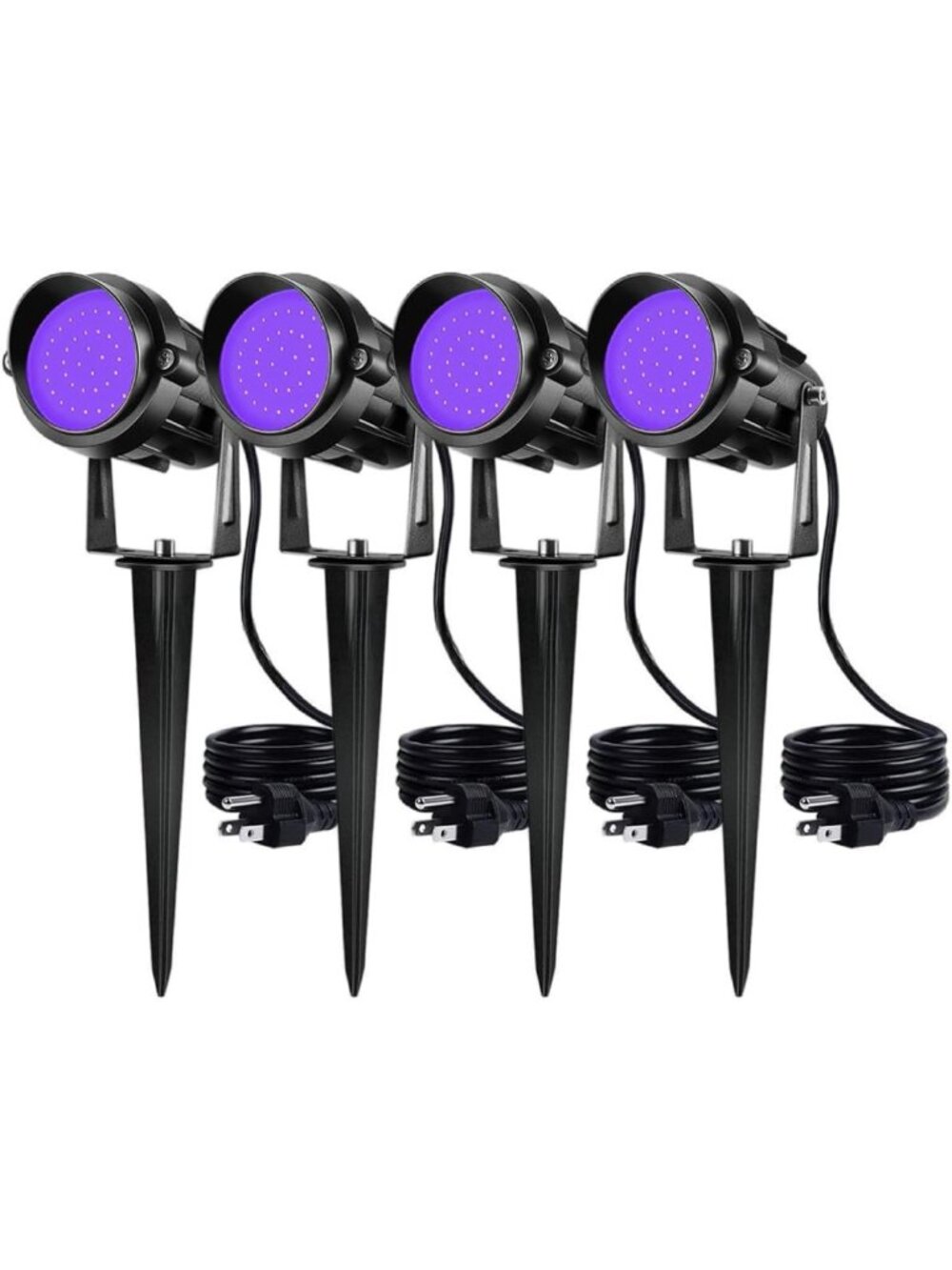 15W Waterproof Blacklight Spotlight for Outdoor Glow Parties & Neon Decor (4